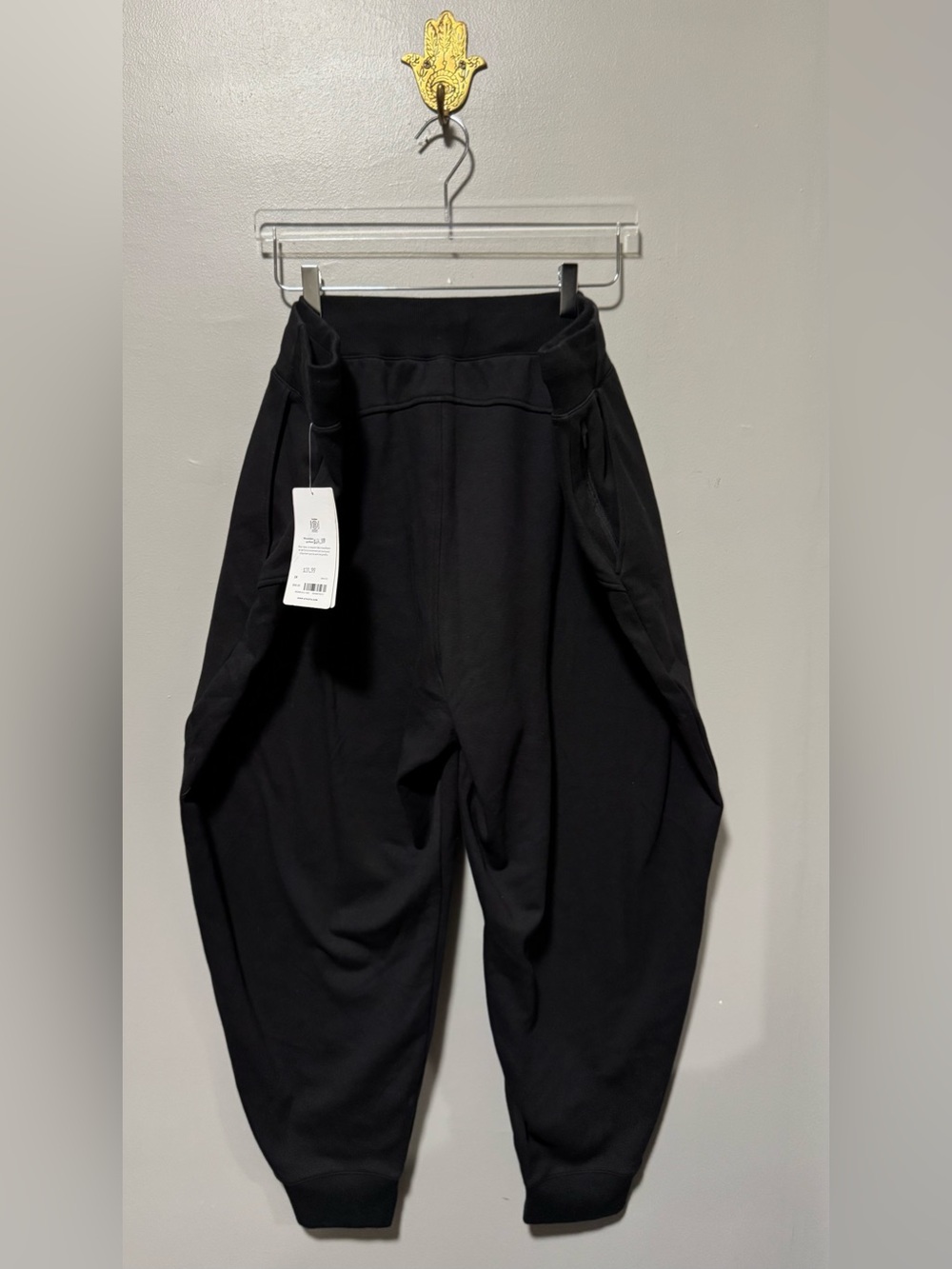 Athleta Triumph Jogger Pants Black Size 3X NWT High Rise Tapered Sweatpants
